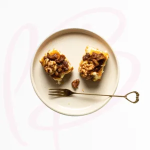 تشيز كيك تفاح مكرمل